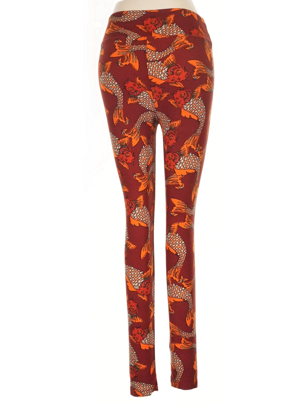 Lularoe Koi Fish Leggings OS